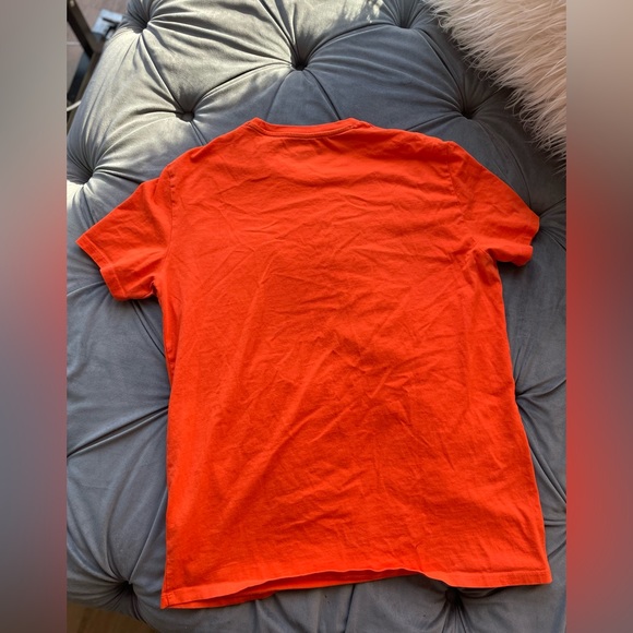 ARMANI EXCHANGE OLIVE DRAB SLIM LOGO TEE - Picture 4 of 5